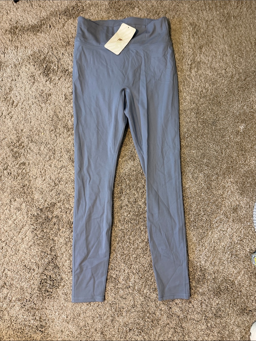 Fabletics Slate Blue High-Rise Leggings